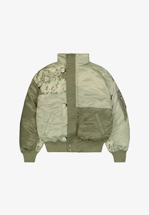 Alpha Industries, ALPHA INDUSTRIES MEN - BOMBER JACKETS N-2B COLORBLOCK MOD - Winterjacke - m forest camo
