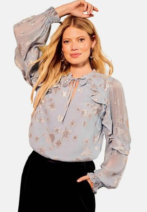 Bluză - grey cosmic print