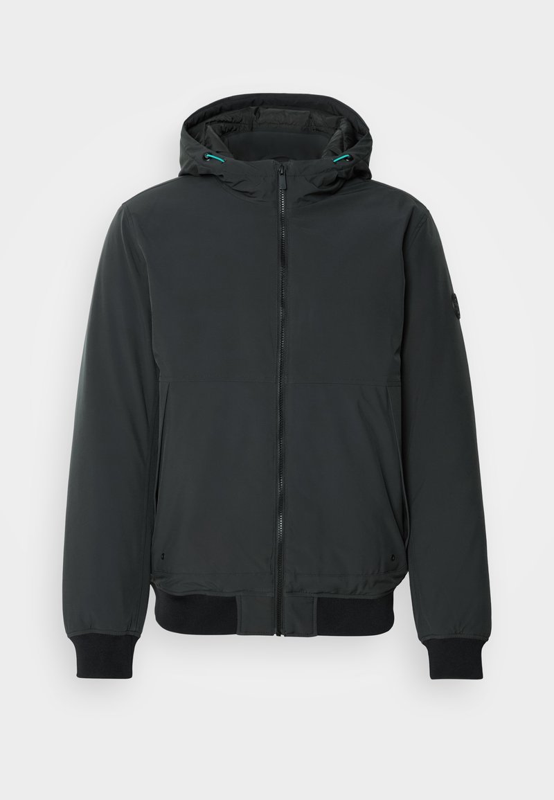 Scotch & Soda Winterjas zwart denim/blackdenim Scotch & Soda Winterjas zwart denim/blackdenim