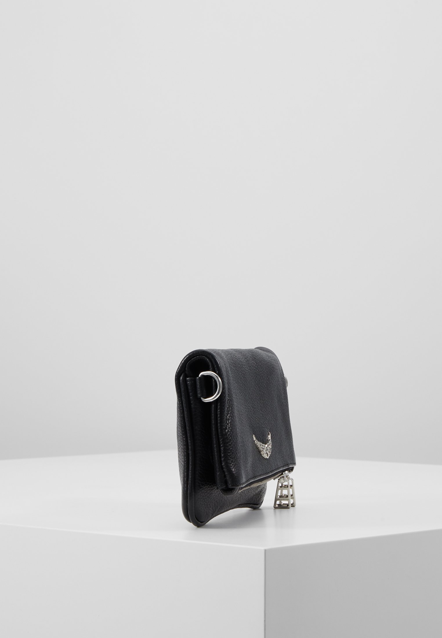Zadig & Voltaire ROCK NANO GRAIN Skulderveske noir Zadig & Voltaire ROCK NANO GRAIN Skulderveske noir