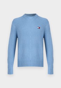 BADGE TEXTURED C NECK - Camisola - colorado blue