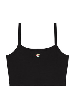 Calvin Klein Jeans, CROP STRAP TANK PRIDE - Top - black