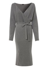 bonprix Abito in maglia - grey