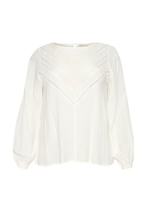 Kaffe Curve Bluse - chalk
