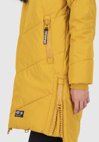 alife & kickin LUNAAK A  - Cappotto invernale - yellow mustard