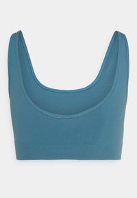 adidas Sportswear SCOOPED BRALETTE REMOVABLE COOKIES - Corpete - altered blue