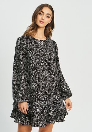 KOLAH  - Robe de jour - black base spot