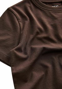 Next SHORT SLEEVE - T-Shirt basic - chocolate brown
