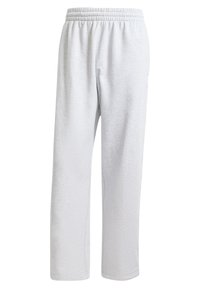 PREMIUM ESSENTIALS OPEN HEM - Tracksuit bottoms - light grey heather