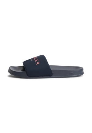 Tommy Hilfiger POOL SLIDE - Sandales de bain - desert sky