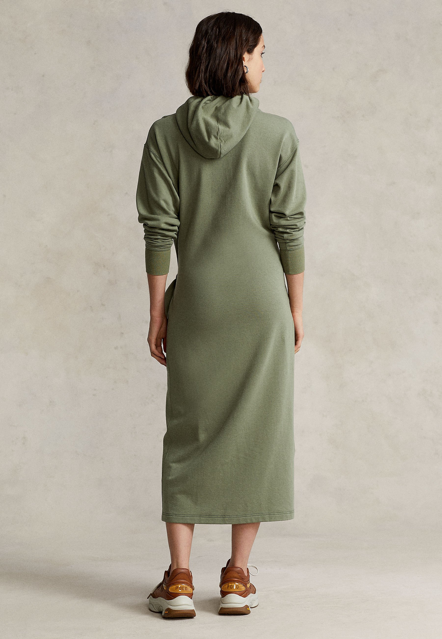 RLX - FLEECE WRAP HOODIE DRESS 