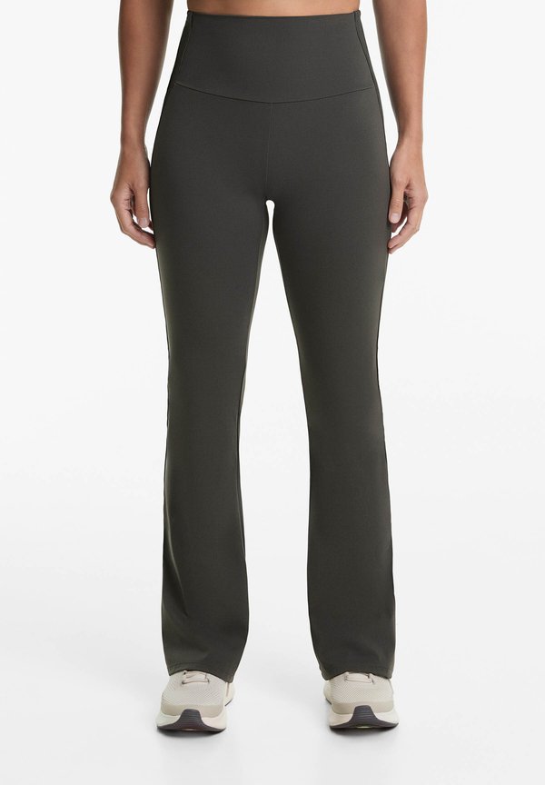 HIGH RISE RIB COMFORTLUX FLARE - Tights