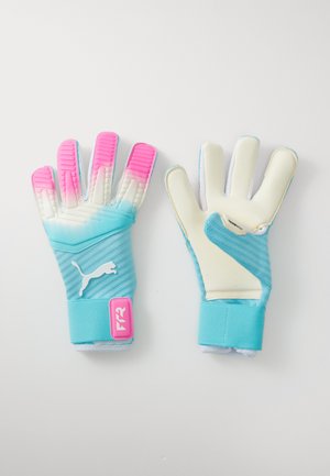 FUTURE PRO RE CHARGE HYBRID UNISEX - Goalkeeping gloves - sunset pink/hero blue/white