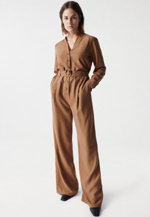 REGULAR - Jumpsuit - braun