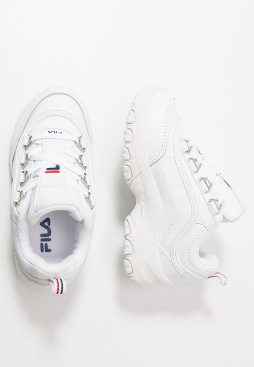 fila disruptor kids white
