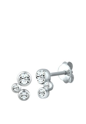 SPARKLING BASIC - MIT KRISTALLEN VON SWAROVSKI® - Øreringe - weiß