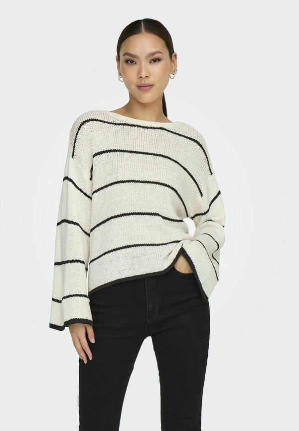 ONLGEENA - Strickpullover - cloud dancer