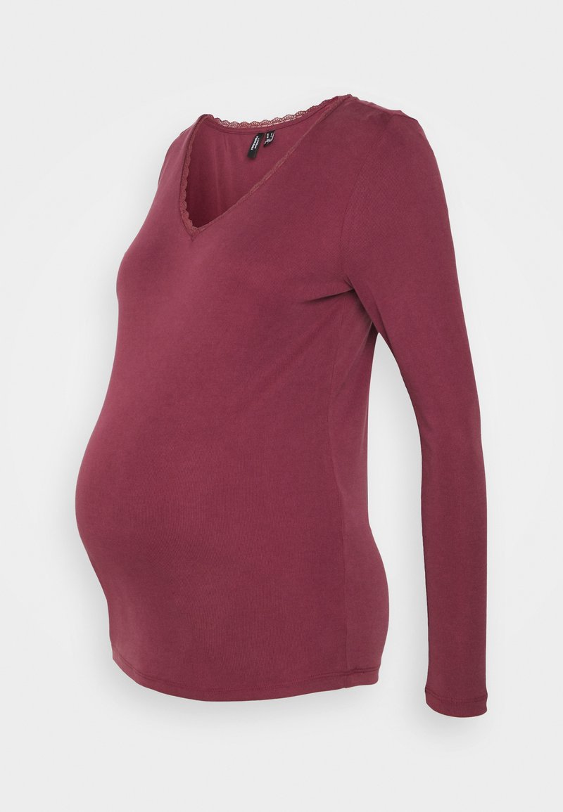 Vero Moda Maternity Longsleeve bordeauxrood