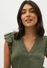 Next SET - Pidžamas komplekts - khaki green floral