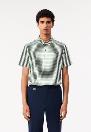 Polo - vert   blanc