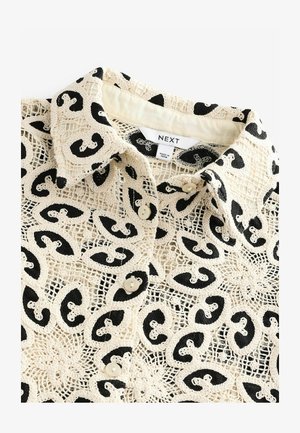 Next REGULAR FIT - Hemdbluse - black ecru