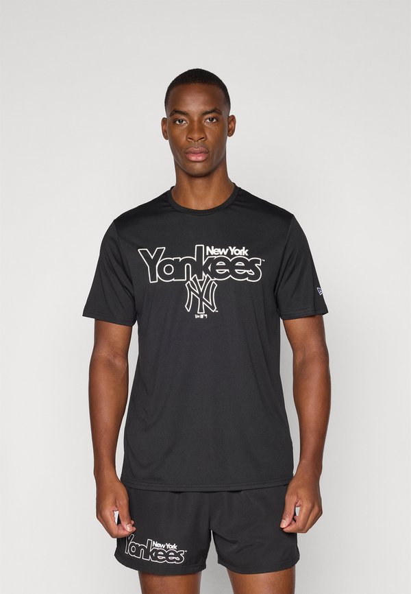 MLB NEW YORK YANKEES LEAGUE ESSENTIALS TOP AND SHORT SET - Kurze Sporthose