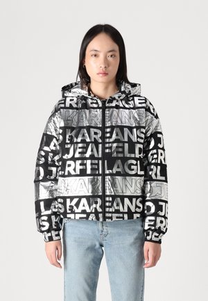 Karl Lagerfeld Jeans JACKET - Välikausitakki - silver/black