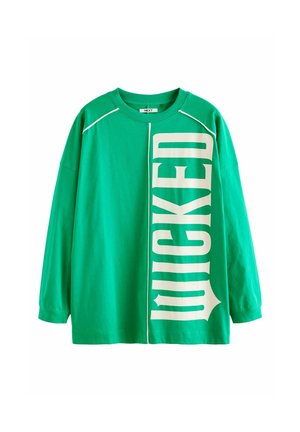 Next WICKED LOGO SKATER GRAPHIC - Pikkade varrukatega topp - green