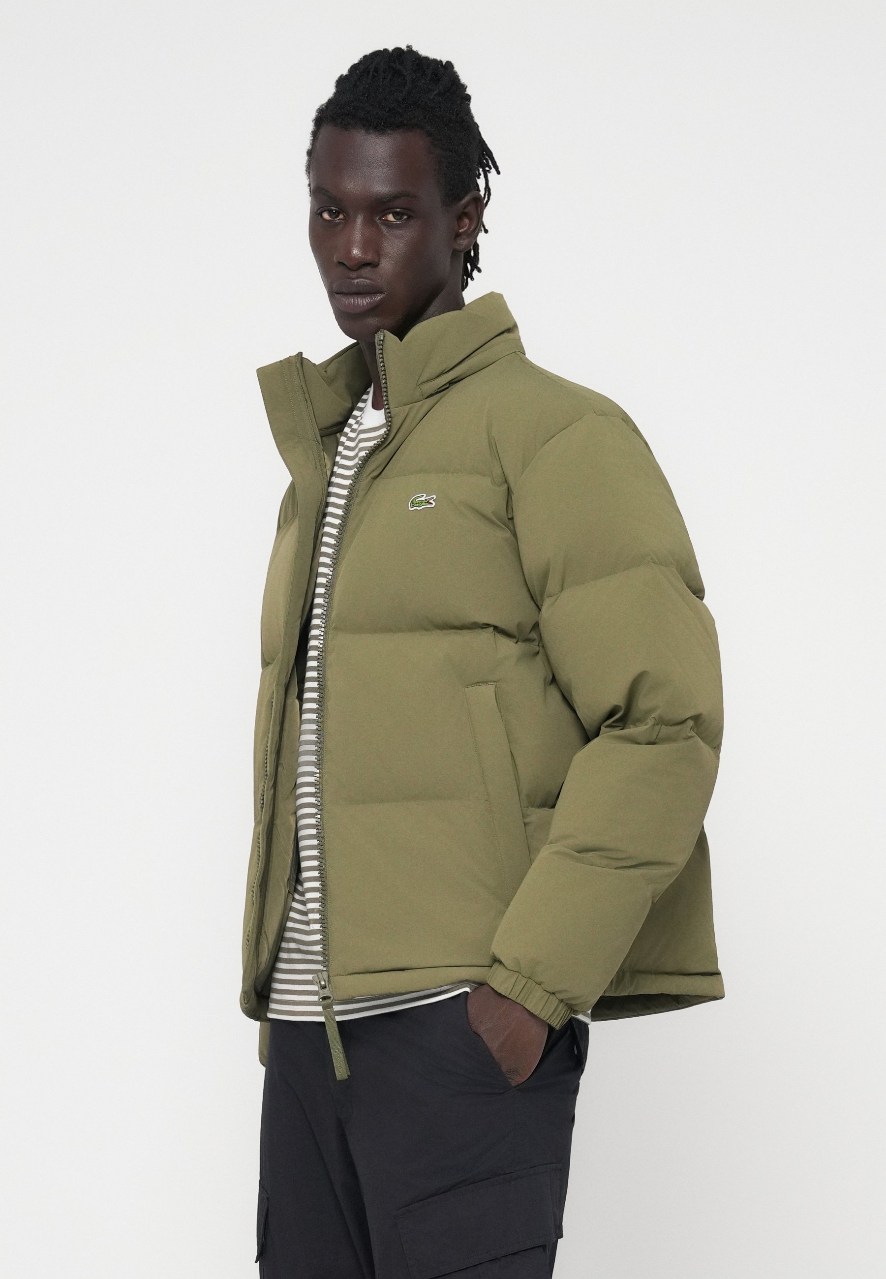 Lacoste Down jacket - olive - Zalando.ie