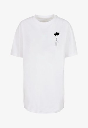 Merchcode, LOVE IN THE AIR - Trükipildiga T-särk - white