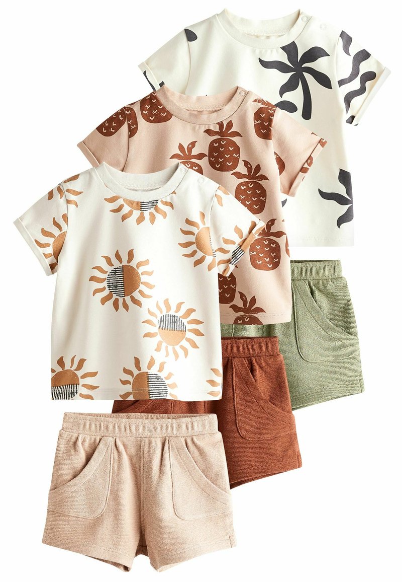 Next 6 PACK - REGULAR FIT - Shorts - monochrome