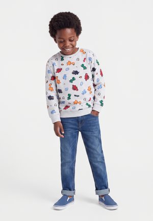 Name it, NMMLEON BOX - Sweatshirt - light grey melange