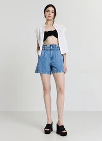 Calliope PMED SACCHETTO - Short en jean - blu denim medio