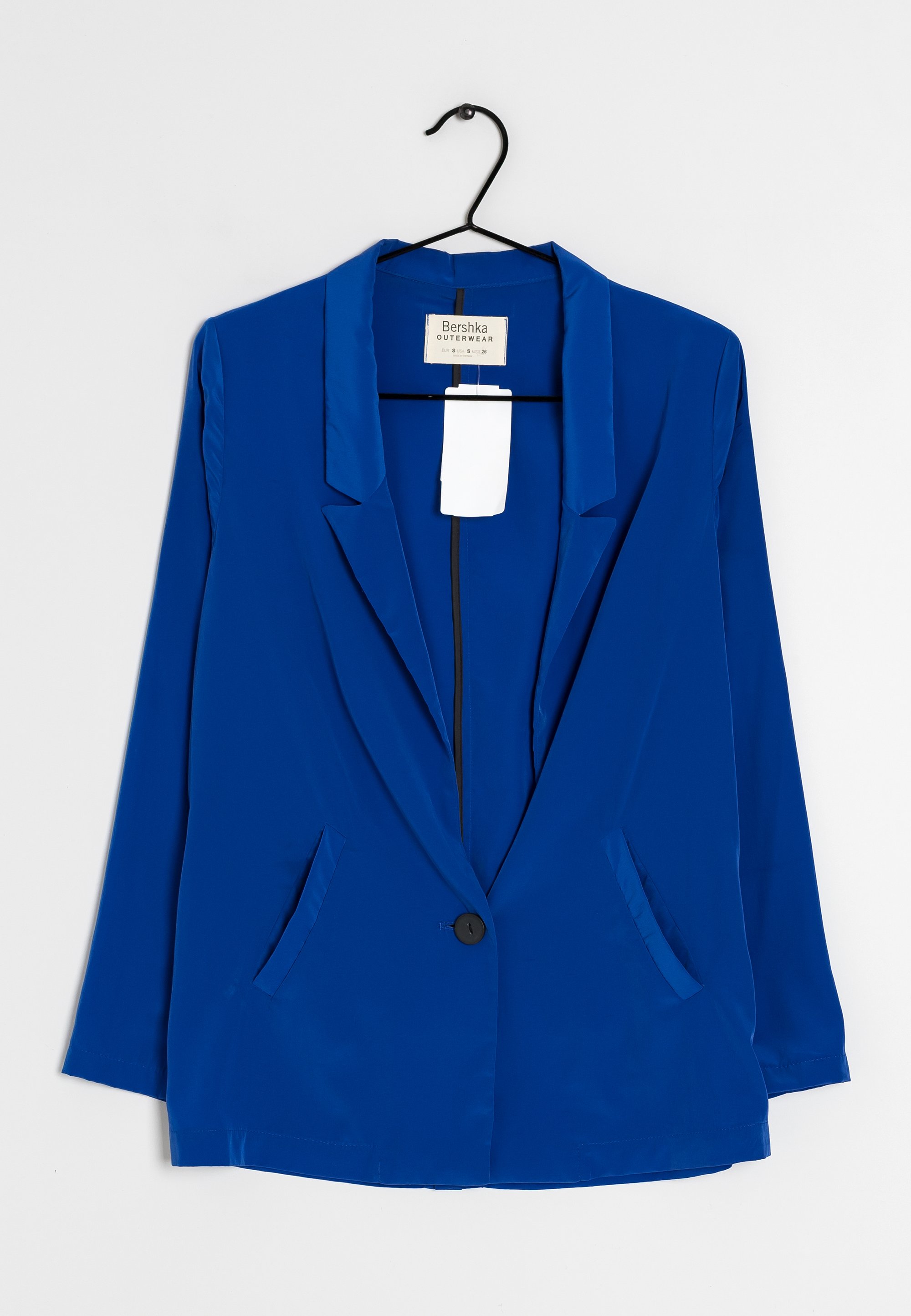 Bershka Short coat blue (Pre-owned)