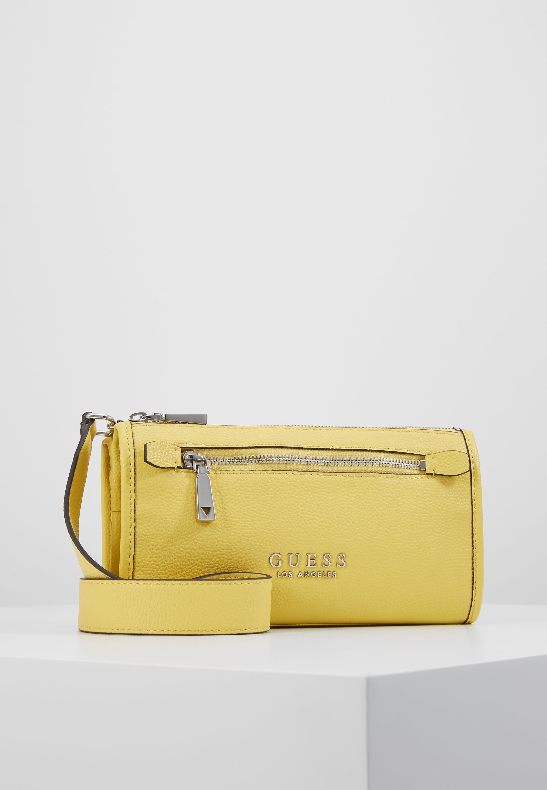 Guess LIAS DOUBLE ZIP CROSSBODY Skulderveske green Guess LIAS DOUBLE ZIP CROSSBODY Skulderveske green