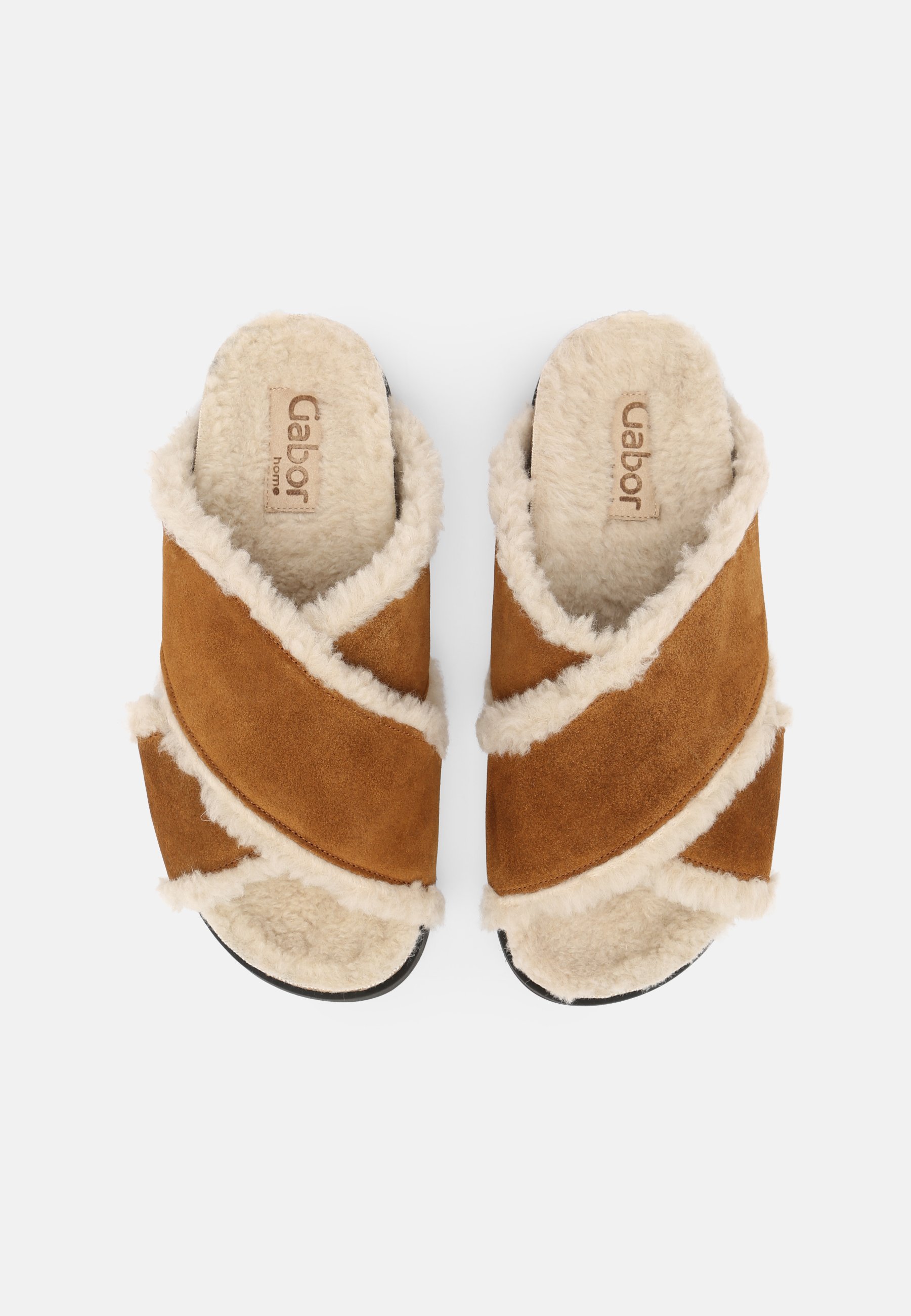 Gabor Pantoffels - cognac/nude/cognac - Zalando.nl