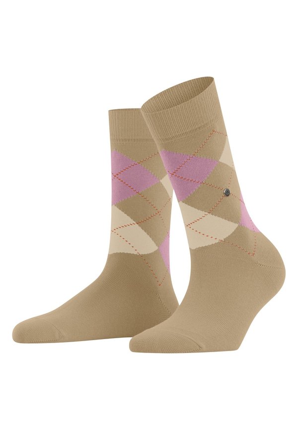 QUEEN - Socken - braun rosa