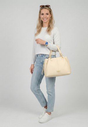 SURI FREY, SFY GRAY - Bolso de mano - lightyellow