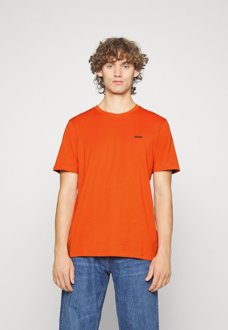 HUGO DERO - T-shirt básica - dark orange