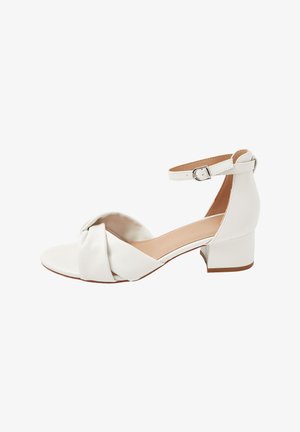 Yours Clothing, WIDE FIT HEELS - Sandals - white