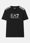 TRAIN LINES TEE - Print T-shirt - black beauty