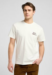 Lee SHORT SLEEVE GRAPHIC - T-Shirt print - natural
