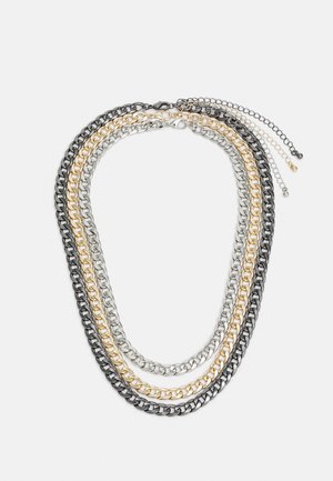3 PACK - Necklace - silver-coloured