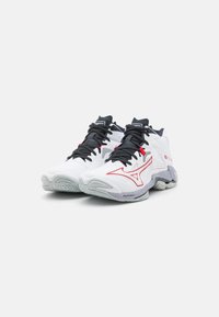 Mizuno WAVE LIGHTNING Z8 - Scarpe da pallavolo - white/salsa/black