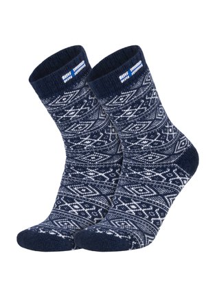 2 PAAR CANADIEN - Socken - dunkelblau