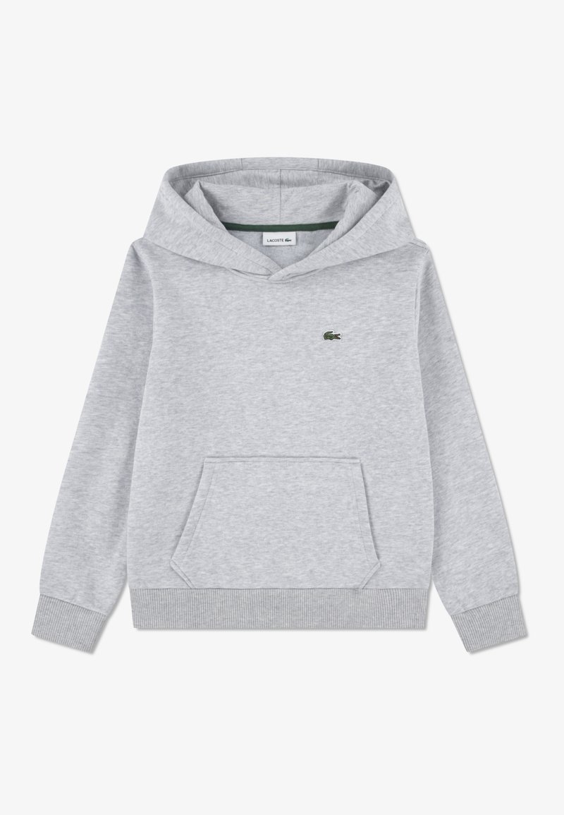 Lacoste CORE HOODI UNISEX - Jersey con capucha - argent chine heather