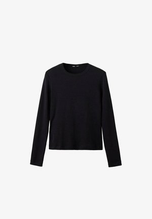 Mango, ADULT - T-shirt à manches longues - black
