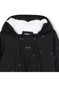 BOSS Kidswear NEWBORN ALL IN ONE - Snežni kombinezon - black