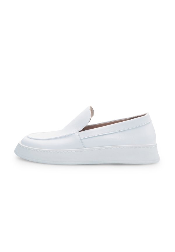 Mokassin - bianco