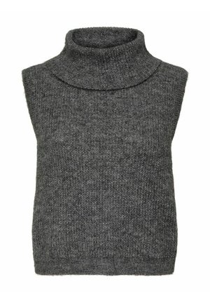 JDY Svetr - dark grey melange